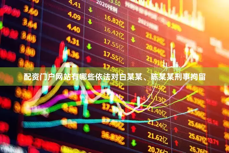 配资门户网站有哪些依法对白某某、陈某某刑事拘留